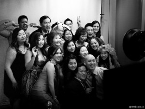 Most number of people in the photo booth is 20 (Behind the scenes at the Chinese Cultural Centre, Calgary)