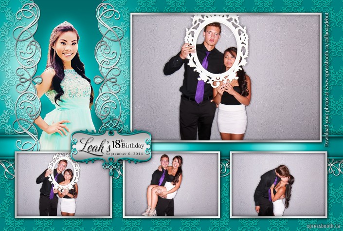 18th Birthday Debut Photo Booth Layout