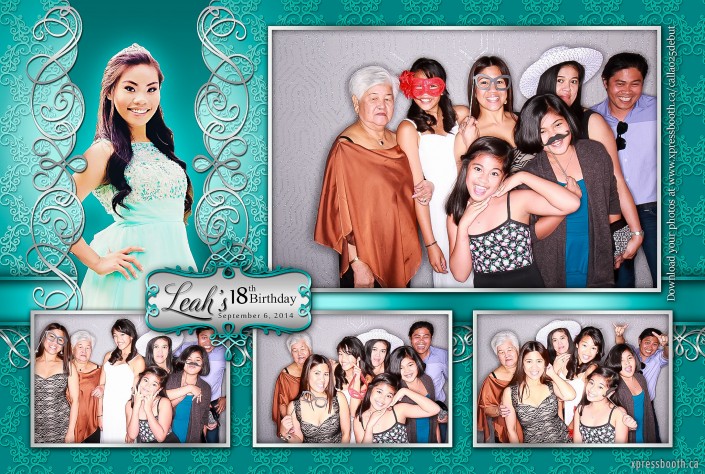 18th Birthday Debut Photo Booth Layout