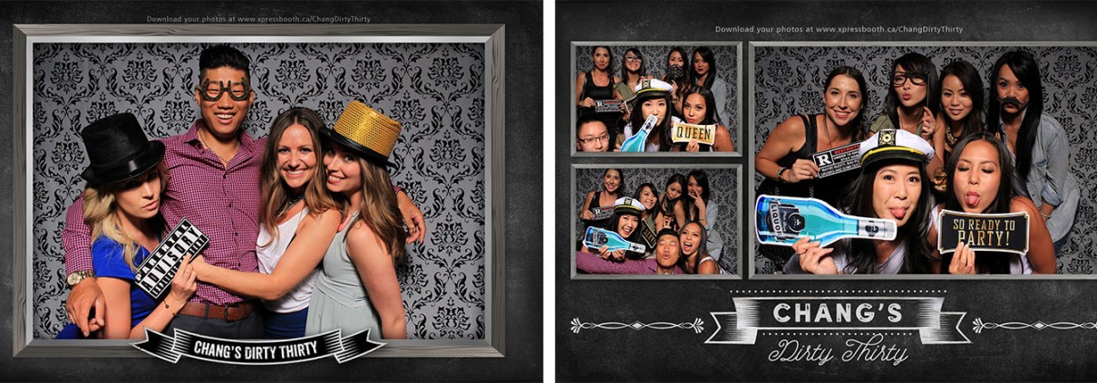 Chang's 30th Birthday Party Photo Booth
