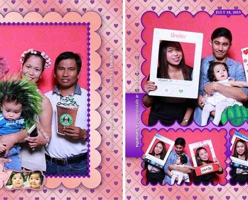 Photo Booth Pictures from Samantha's Baptism