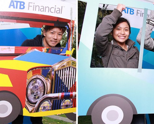 ATB Financial at the First Fiesta Filipino at the Olympic Plaza in Calgary