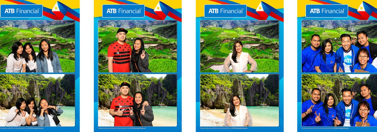 Green Screen Photo Booth with Trade Show Setup for ATB Financial at the Philippine Independence Day Celenration