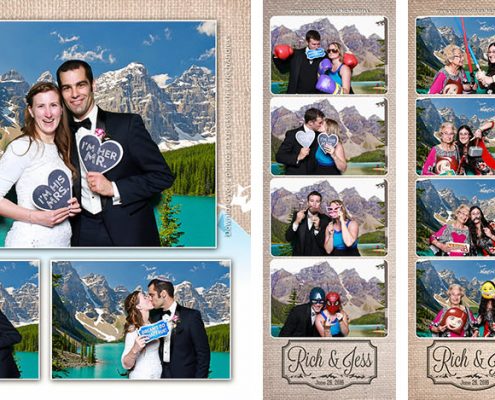 Rich and Jess Wedding Green Screen Photo Booth