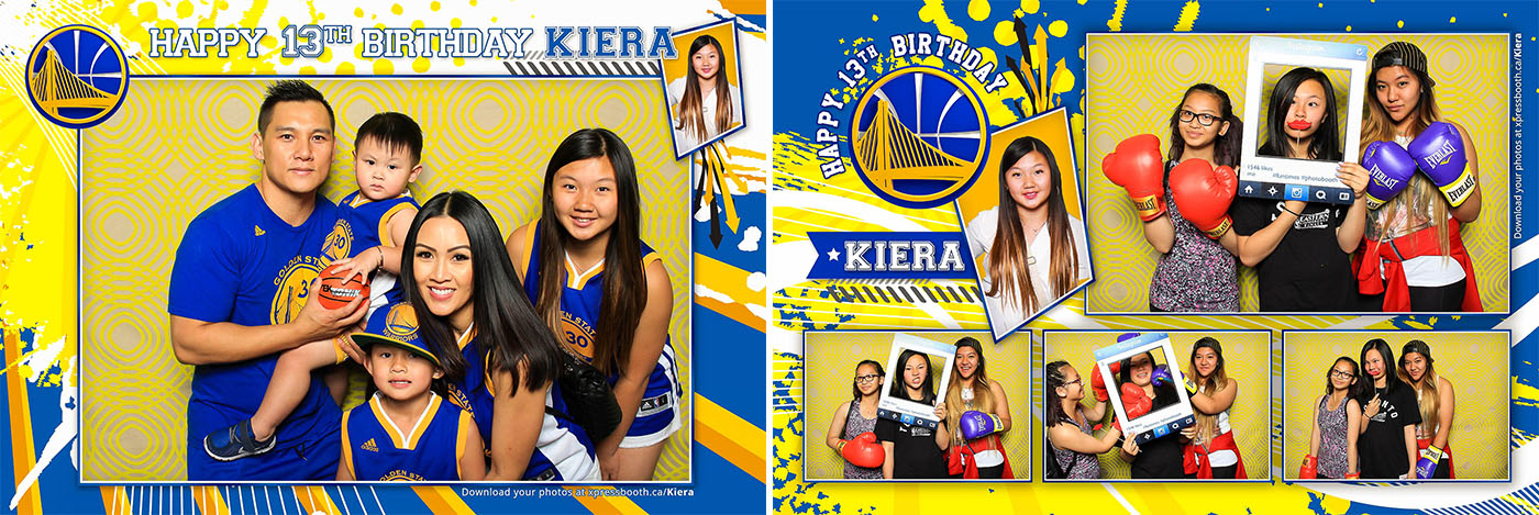 Kiera's Basketball theme 13th Birthday Party at the Genesis Centre in Calgary