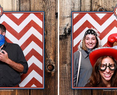 Braemar Company Stampede Party - western photo booth