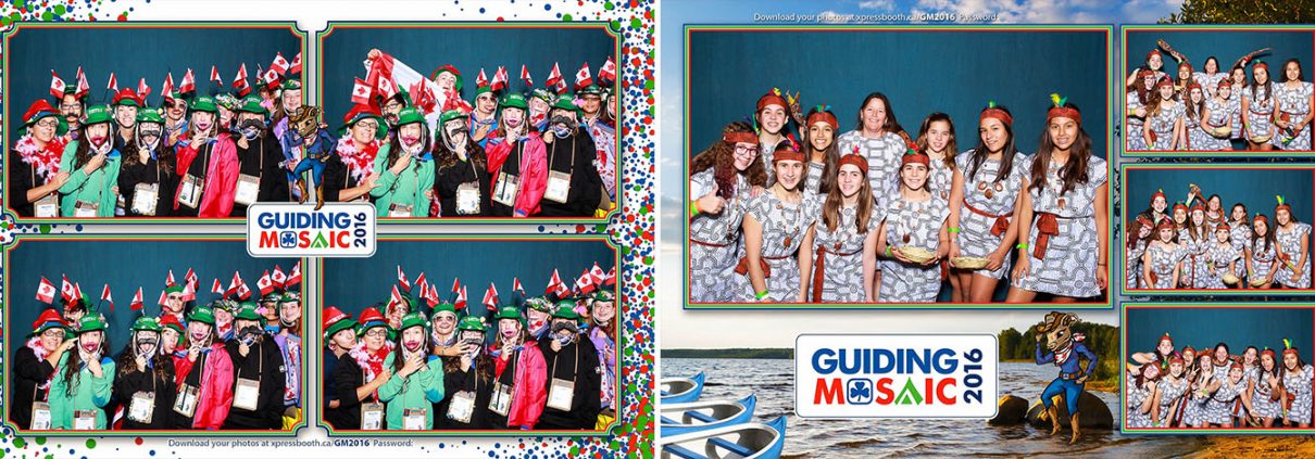 Sylvan Lake Photo Booth at the Guiding Mosaic 2016