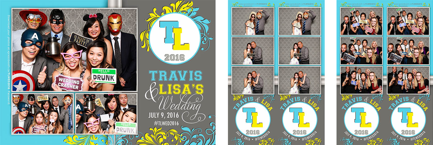Travis and Lisa's Wedding - the photo booth