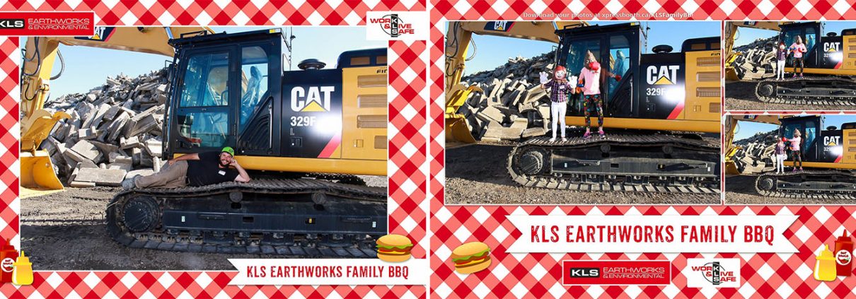 KLS Earthworks & Environmental Family BBQ Outdoor Photo Booth