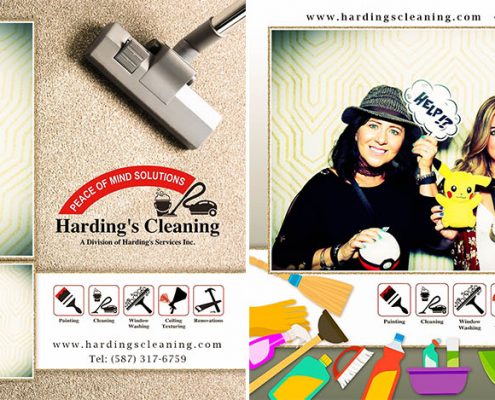 Harding's Cleaning at the Calgary Woman's Show at the BMO Centre