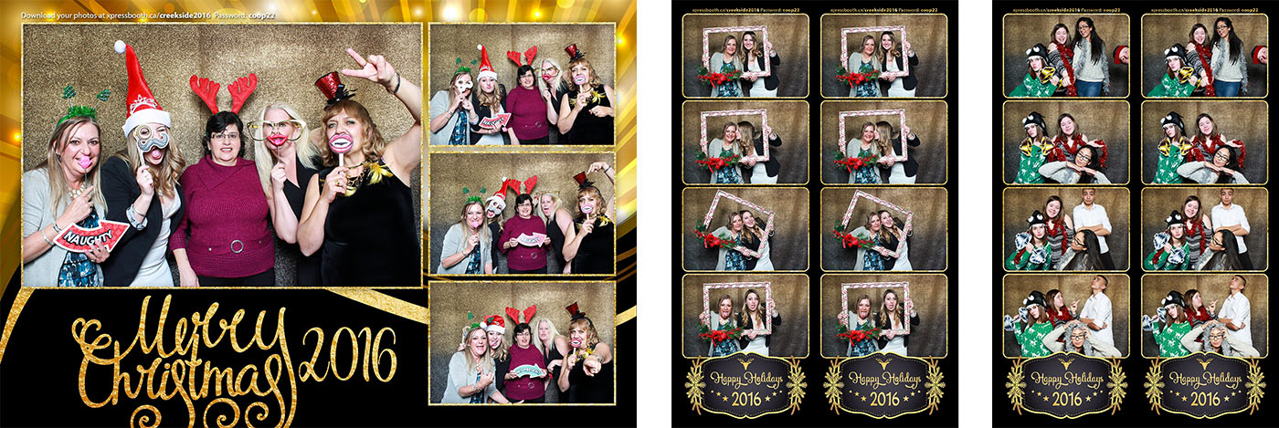 Creekside Coop Christmas Party Photo Booth at the Croatian Cultural Centre in Calgary