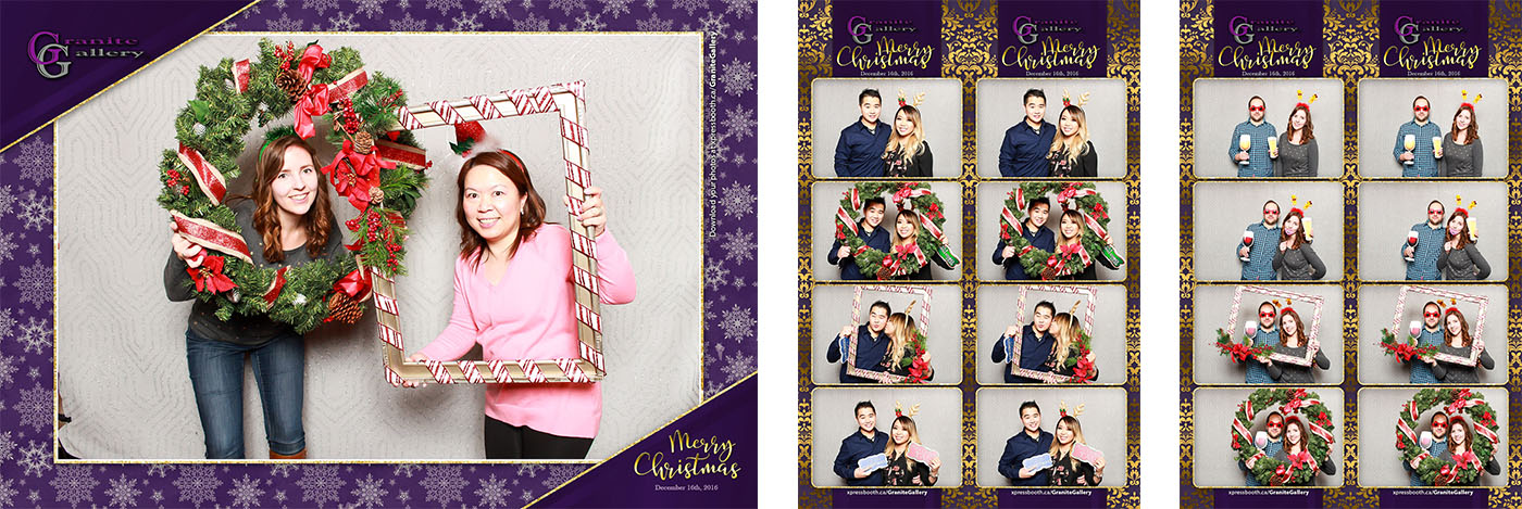 Granite Gallery Christmas Party Photo Booth