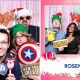 Rosen Christmas Party Photo Booth at the Booker's BBQ Grill and Crab Shack