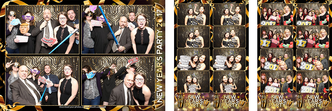 Richmond Road Coop New Year Party Photo Booth