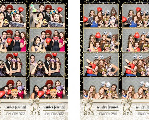 U of C Med Winter Formal Photo Booth at the Calgary Aerospace Museum