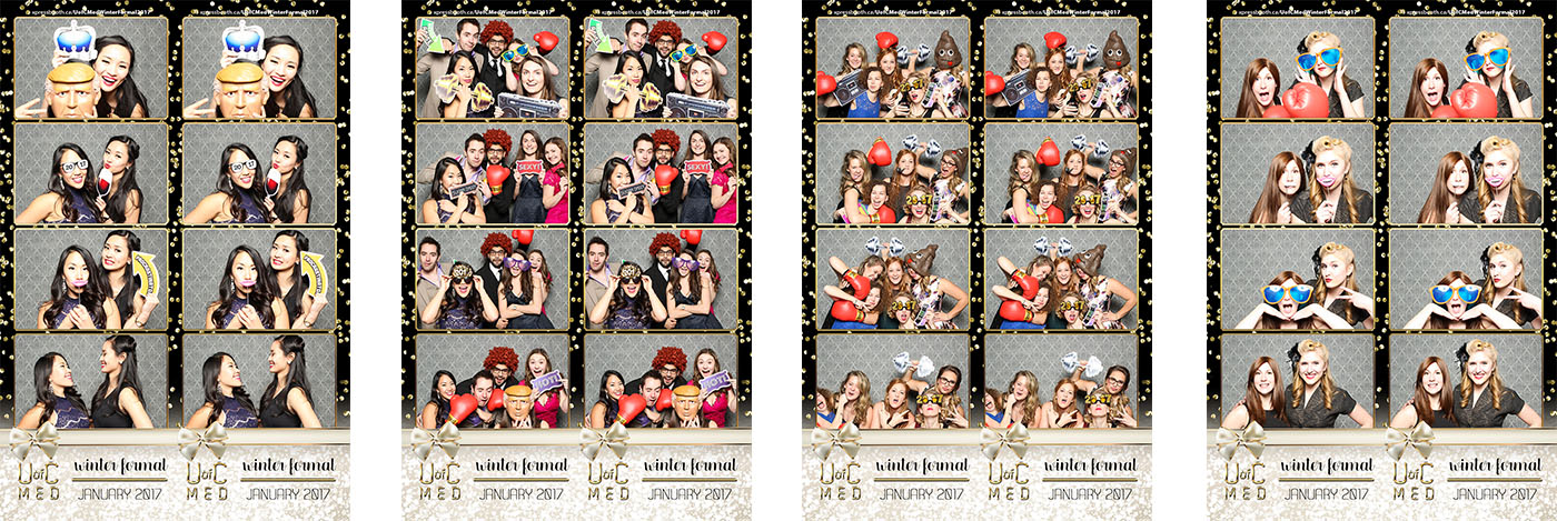 U of C Med Winter Formal Photo Booth at the Calgary Aerospace Museum