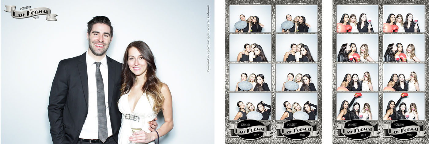 University of Calgary Law Formal Glam Photo Booth at the Hotel Arts