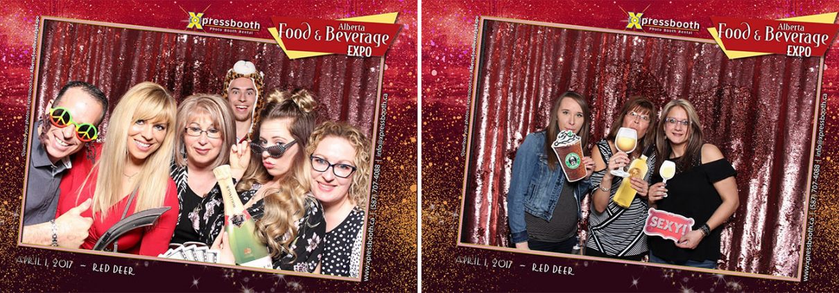 Slow Motion Photo Booth at the Red Deer Alberta Food & Beverage Expo 2017