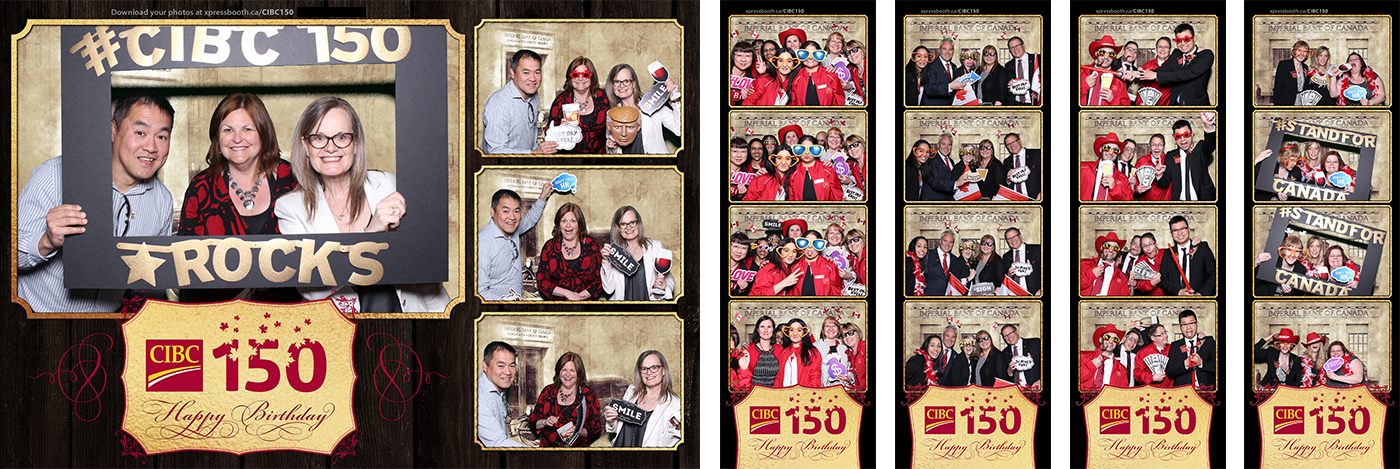 CIBC Canada 150 celebration green screen corporate event