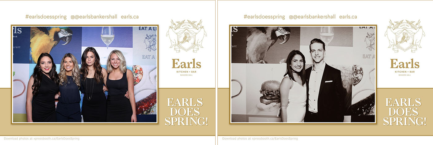 Photos and Boomerang Animated GIFs at Earls Does Spring! Party at Bankers Hall Calagry