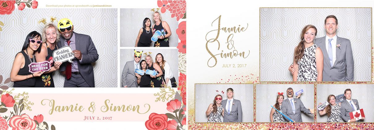 Jamie & Simon's Wedding Photo Booth at Valley Ridge Golf Club