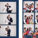 Kathryn & Mark's Wedding Photo Booth with Guest Book Station for Photo Book Signing