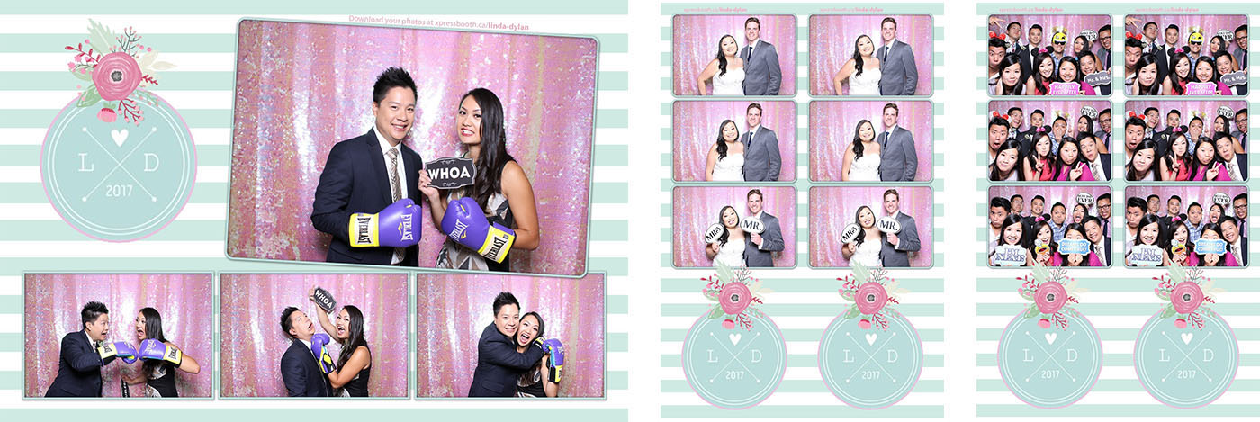 Linda & Dylan's Wedding Photo Booth at Eastern Treasures Restaurant