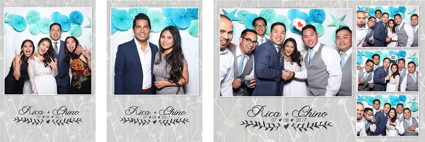 Rica & Chino's Wedding Photo Booth in Kelowna