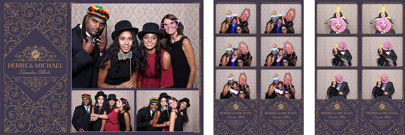 Debbe & Michael's Wedding Photo Booth at the Sutton Place Hotel Edmonton