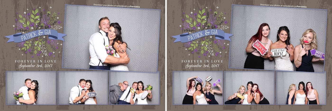 Patrick & Gia's Wedding Photo Booth