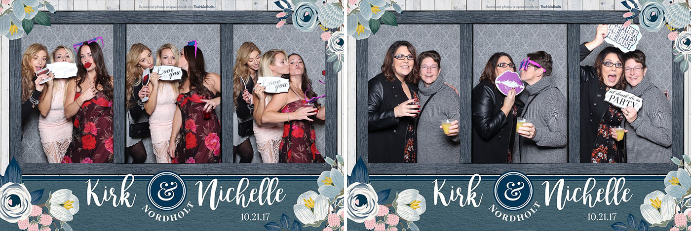 Kirk & Nichelle's Willow Lane Barn Wedding Photo Booth