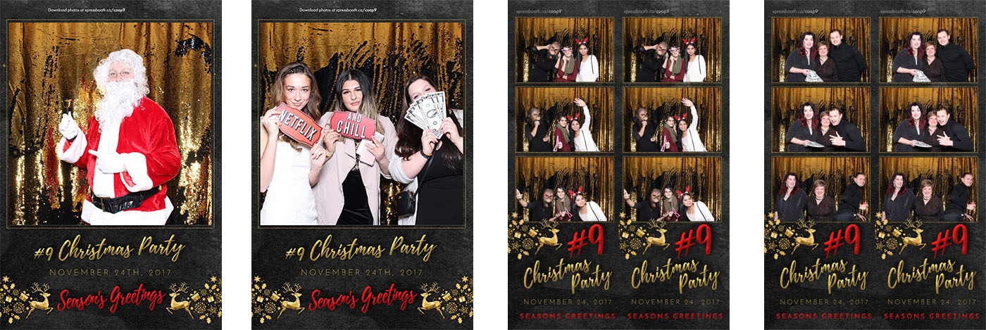 Coop Village Square Christmas Party Photo Booth