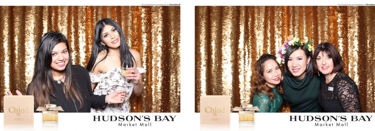 Hudson's Bay Market Mall Chloe Parfum Gala Event