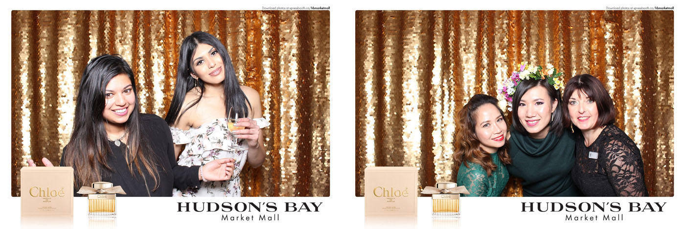 Hudson's Bay Market Mall Chloe Parfum Gala Event