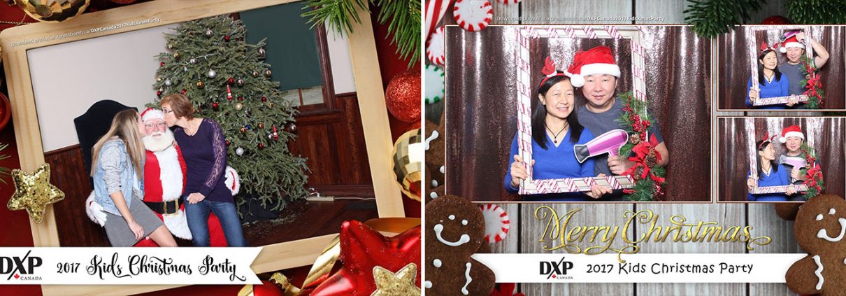 DXP Kids Christmas Party Santa Photo Booth Rental