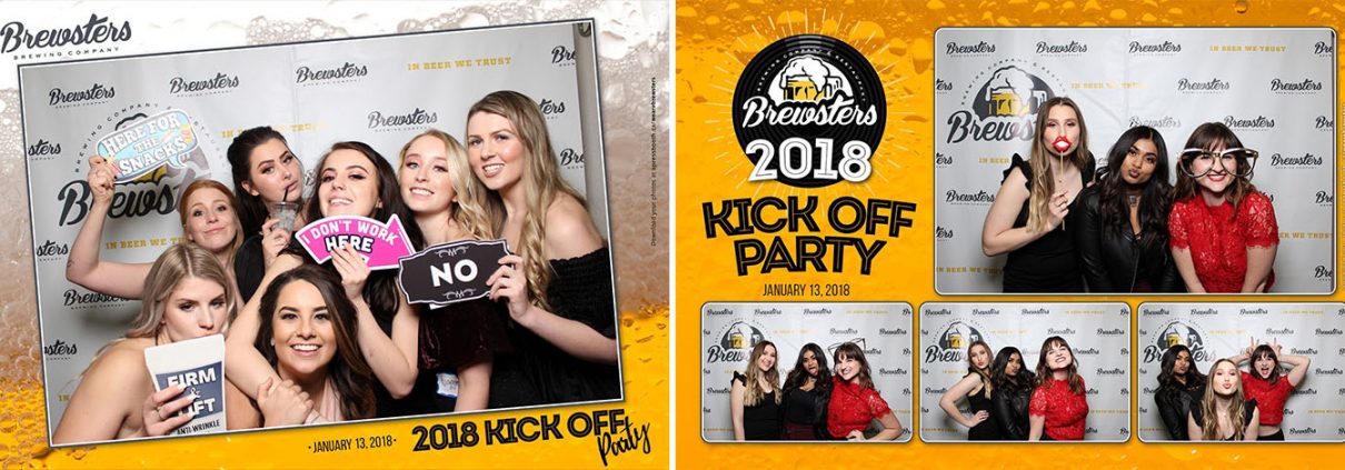 Brewsters Calgary Staff Party Photo Booth