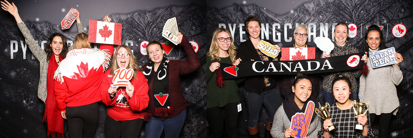 FGL Pyeongchang Olympics Corporate Party Photo Booth