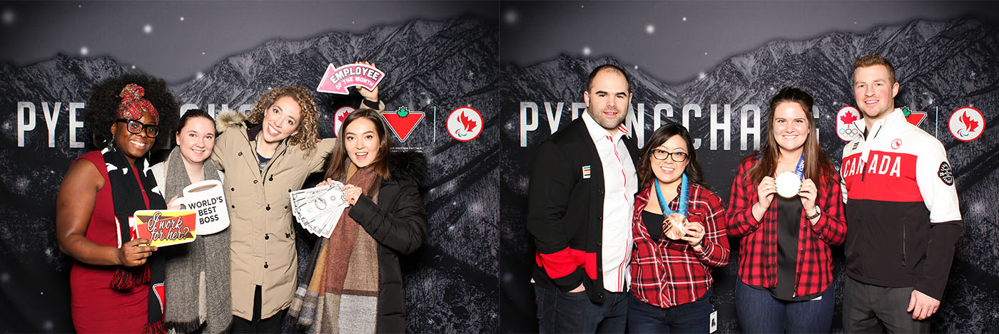 Marks Pyeongchang Olympics Corporate Photo Booth