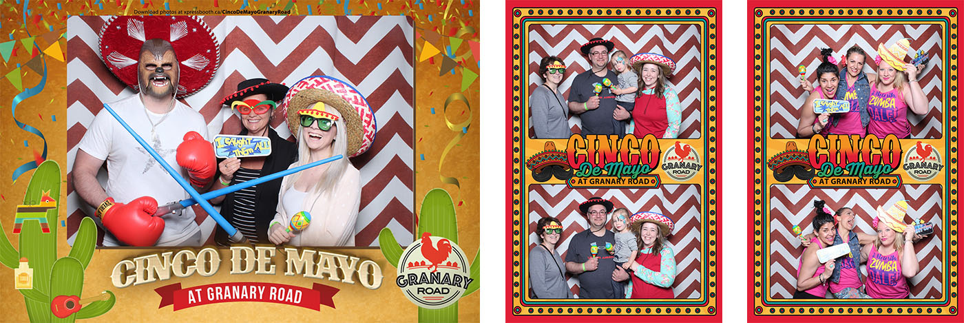 Cinco de Mayo Photo Booth at Granary Road