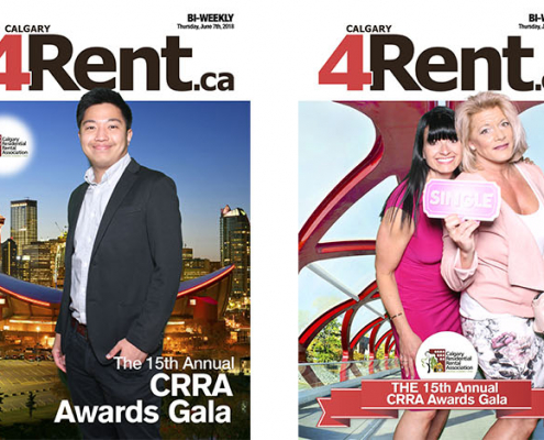 4Rent Magazine Green Screen Photo Booth at the Calgary Residential Rental Association Gala