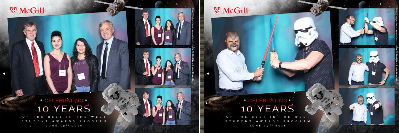 McGill Best in the West Student Awards at the Glenbow Museum in Calgary