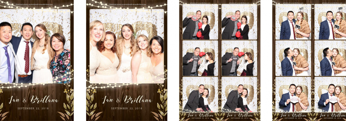 Ian and Brillana Wedding Photo Booth at the Coutts Centre for Western Canadian Heritage