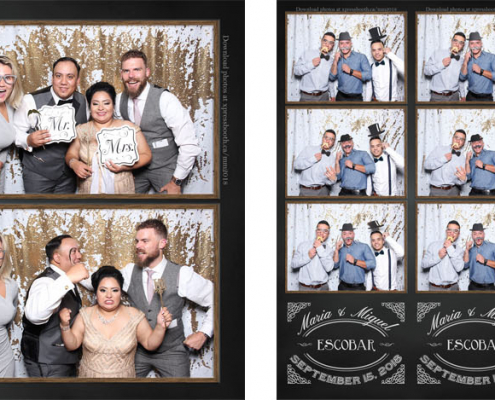 Maria and Miguel's Wedding Photo Booth at the Croatian Canadian Cultural Centre