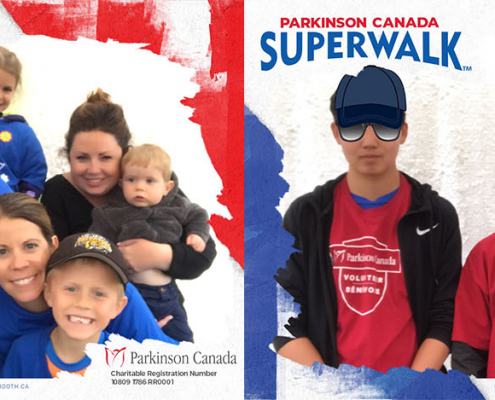 Parkinson Superwalk 2018 Animated GIF Booth at the Confederation Park in Calgary