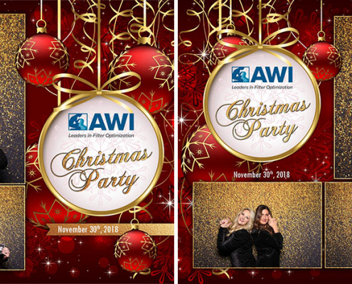 AWI Christmas Party Photo Booth at Saltlik Steakhouse Calgary