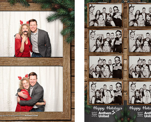 Anthem United Holiday Christmas Party Photo Booth at Rodneys Oyster House