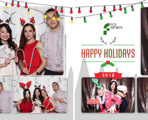 FGL Holiday Party Photo Booth at the BMO Centre Stampede Park Calgary