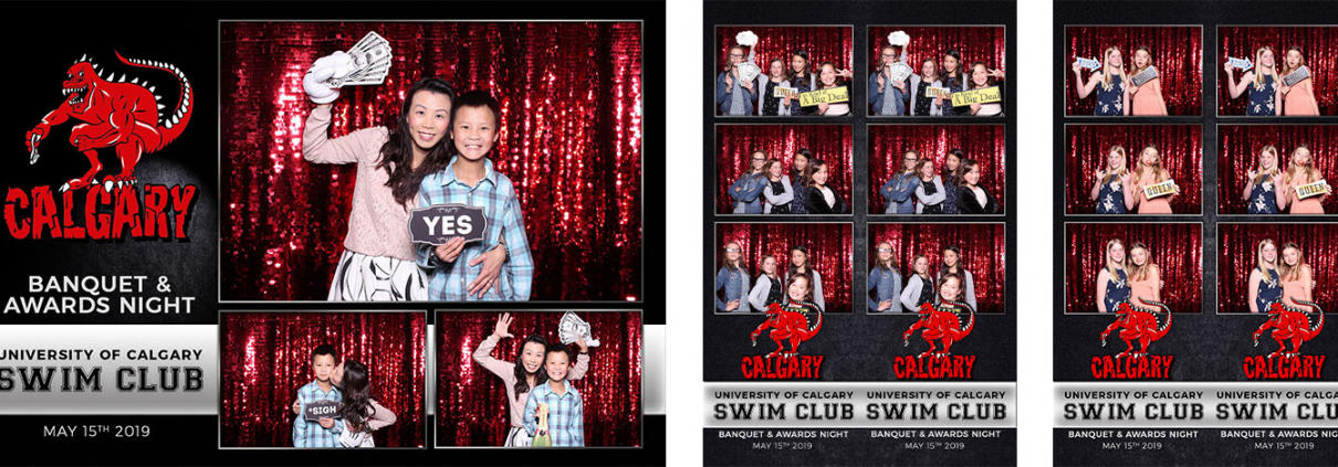 University of Calgary Dinos Swim Club Banquet & Awards Night Photo Booth