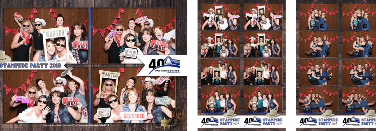 Calgary Stampede Party Photo Booth for Corporate