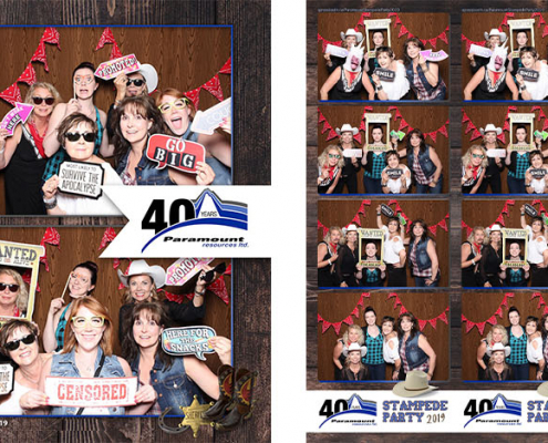 Calgary Stampede Party Photo Booth for Corporate